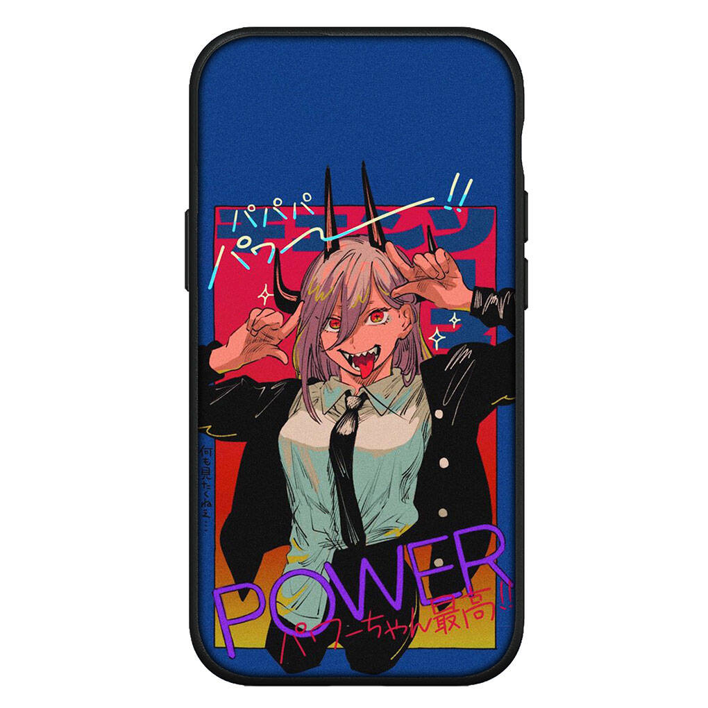 Cover for iPhone 17 16 15 Xiaomi Poco Redmi Note 14 13 12 11 Pro Max 9 16e Samsung Galaxy S25 S24 S23 OPPO Huawei Denji Makima Chainsaw Man Phone Case