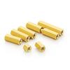 H59 Brass Double-Through Hexagonal Pillar Circuit Board Isolation Support Post