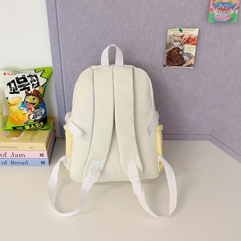 The New Schoolbag Is High-value, Fresh, Sweet and Cute Backpack, Lightweight and Large-capacity Backpack for Junior High School Students.