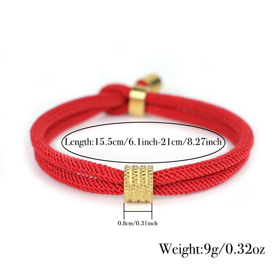 Noter Einzigartiges Schnurarmband für Herren Edelstahlschließe Charm Armband A-Qualität 4 mm Mailänder Faden Stoffarmband Pulseria Homme