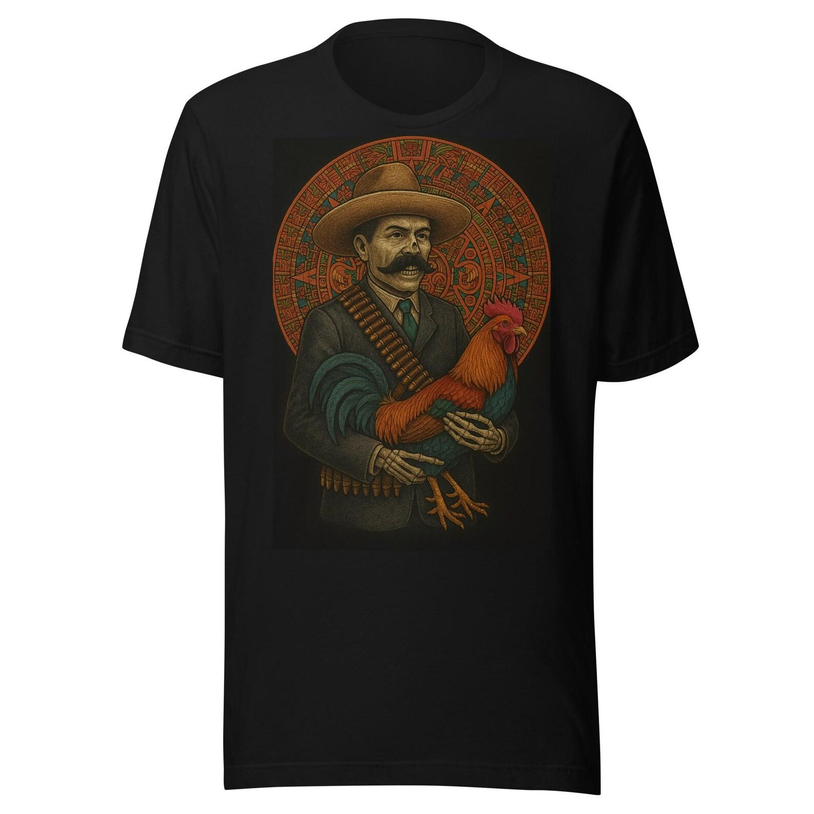 General Francisco Villa Gallo Colorado Unisex t-shirt 4XL