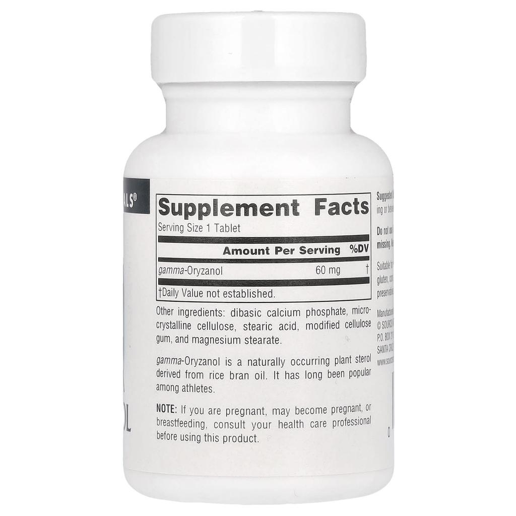 Athletic Series, Gamma Oryzanol, 60 mg, 100 tabletter