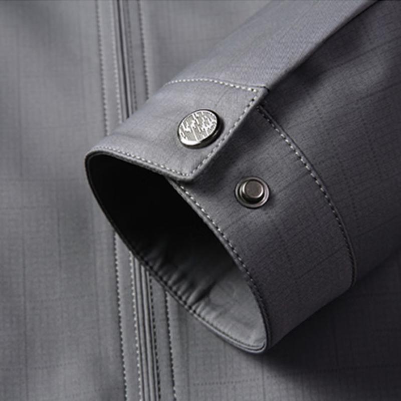 Pierre Cardin Men's Stand Collar Zipper Jacket