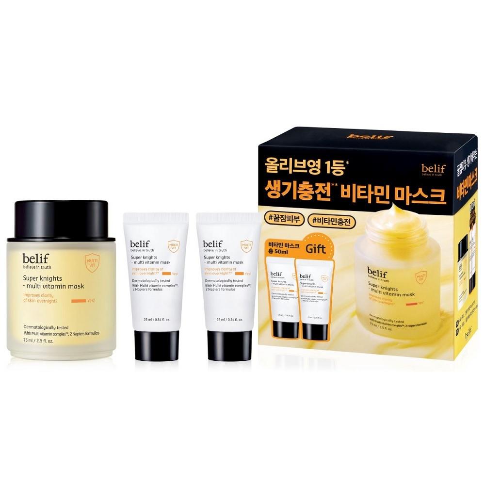 Belief Super Knights Multi Vitamin Mask 75ml Single/Planned (75ml+25mlX2ea)