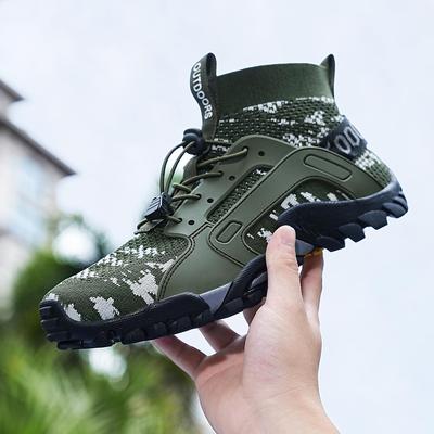 Plus Size Breathable Summer Hiking Shoes for Men & Women - Mesh Casual Trekking & Wading Footwear