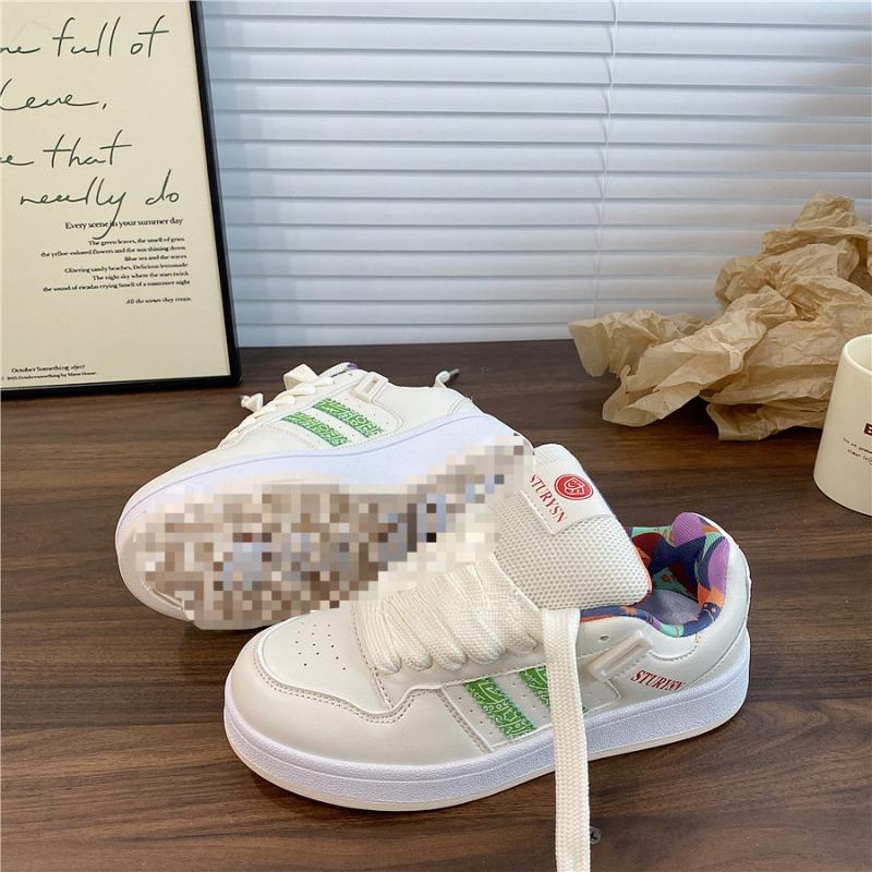 Herrenschuhe Brotchuhe Trend 2 Winter Retro Neu Streetstyle Vielseitig Weiße Schuhe Freizeit Board Schuhe