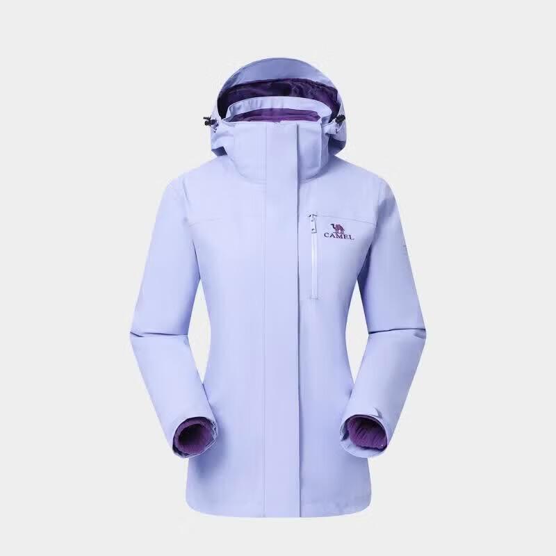 CAMEL Women s 3-in-1 Windproof Waterproof Fleece Jacket L
