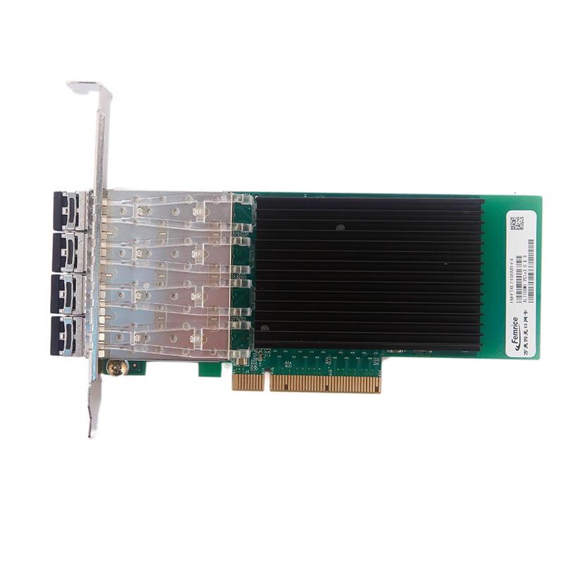 FEMRICE Intel XL710-F4 Quad-Port 10GbE Server Network Card