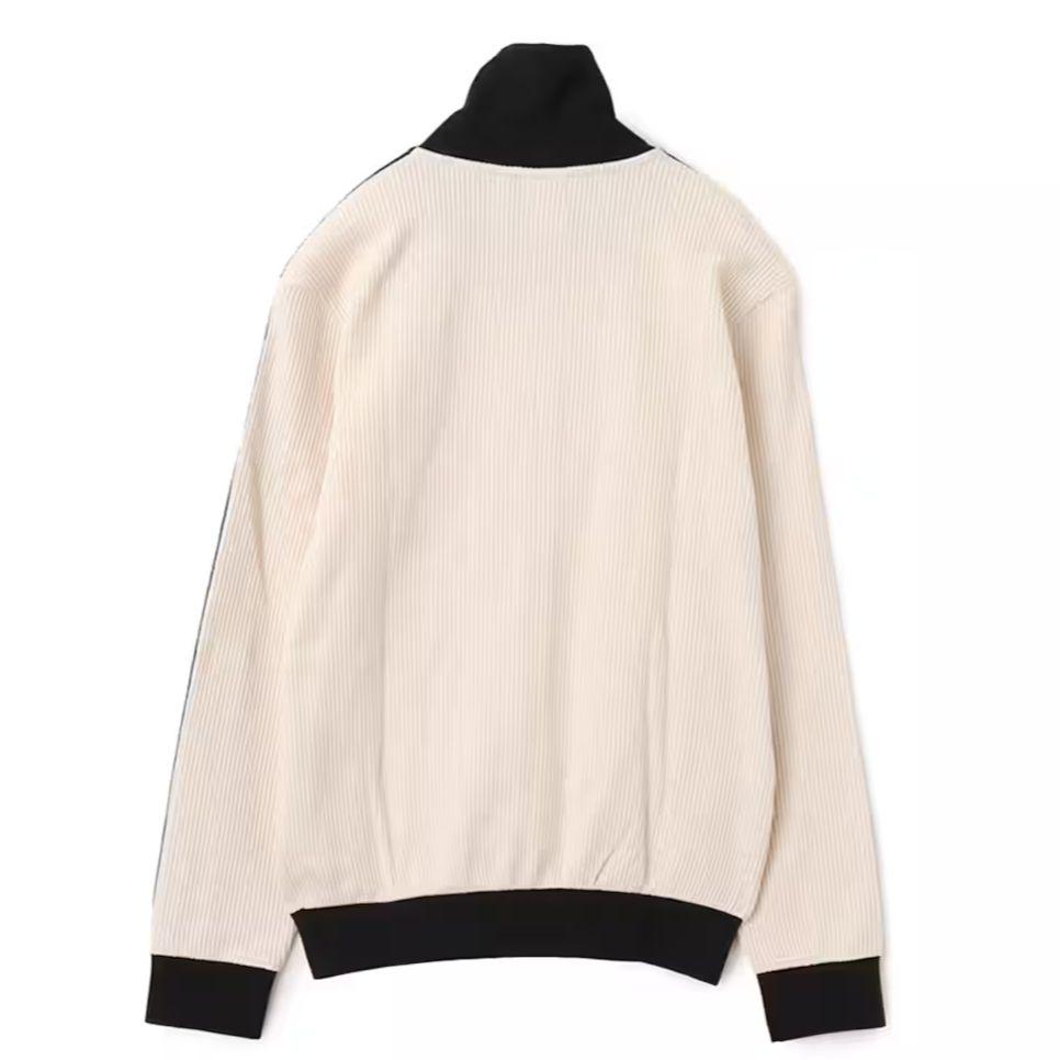 [USED] Authentic adidas Track Jacket, Size L, Unisex, Waffle, White