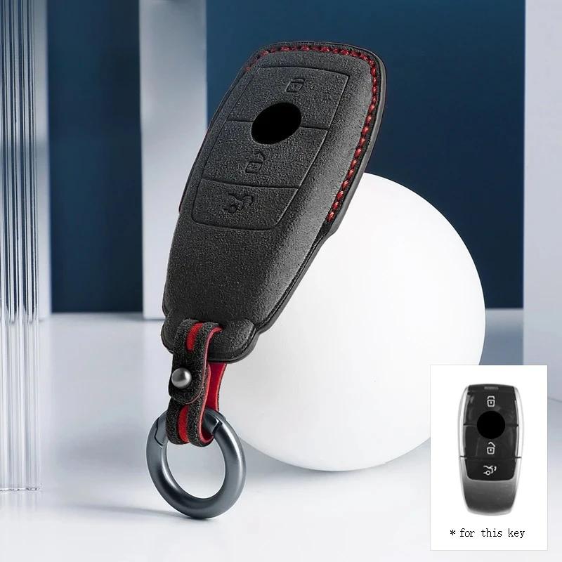 Car Key Case Cover for E300L C260L C200L A200L GLB A C E S G Class GLC CLE CLA GLS W177 W205 W222Car Key Protection Accessories 7HD