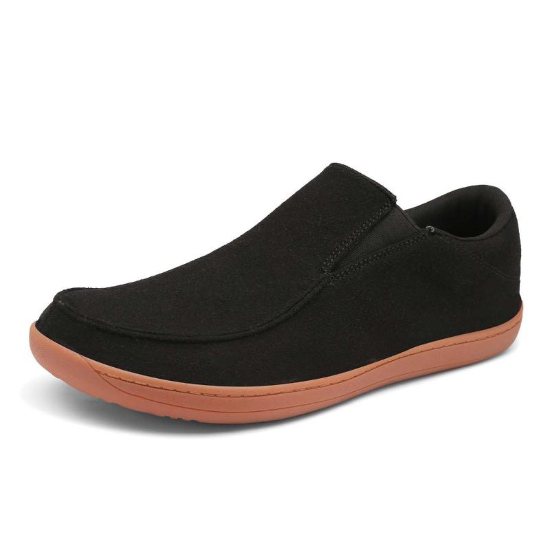 

мода Fujeak Широкие босоножки для мужчин Модные удобные мокасины Дышащие повседневные мужские кроссовки Нескользящая обувь для ходьбы 44 чёрный