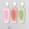 Silicone Scalp Massager Shampoo Brush 2 In 1 with Soft Bristles Exfoliator for Washing Hair Portable Cleaning Tool for Travel