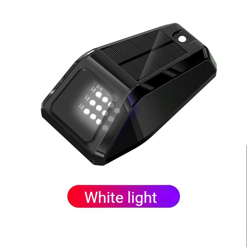 For Pickup Trucks SUV Motorcycles LED Solar Powered Cab Lights Punch-Free Wireless Truck Roof Lights Truck Pickup Warning Light White light