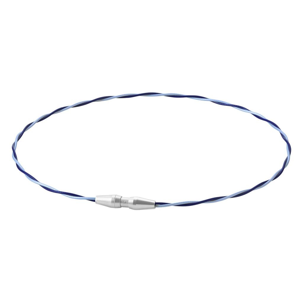 Phiten RAKUWA Necklace EXTREME Wire Tornado Sports Necklace for Men and for Track and and Tennis Shoulder and Neck Metal Women, Lightweight, Field,