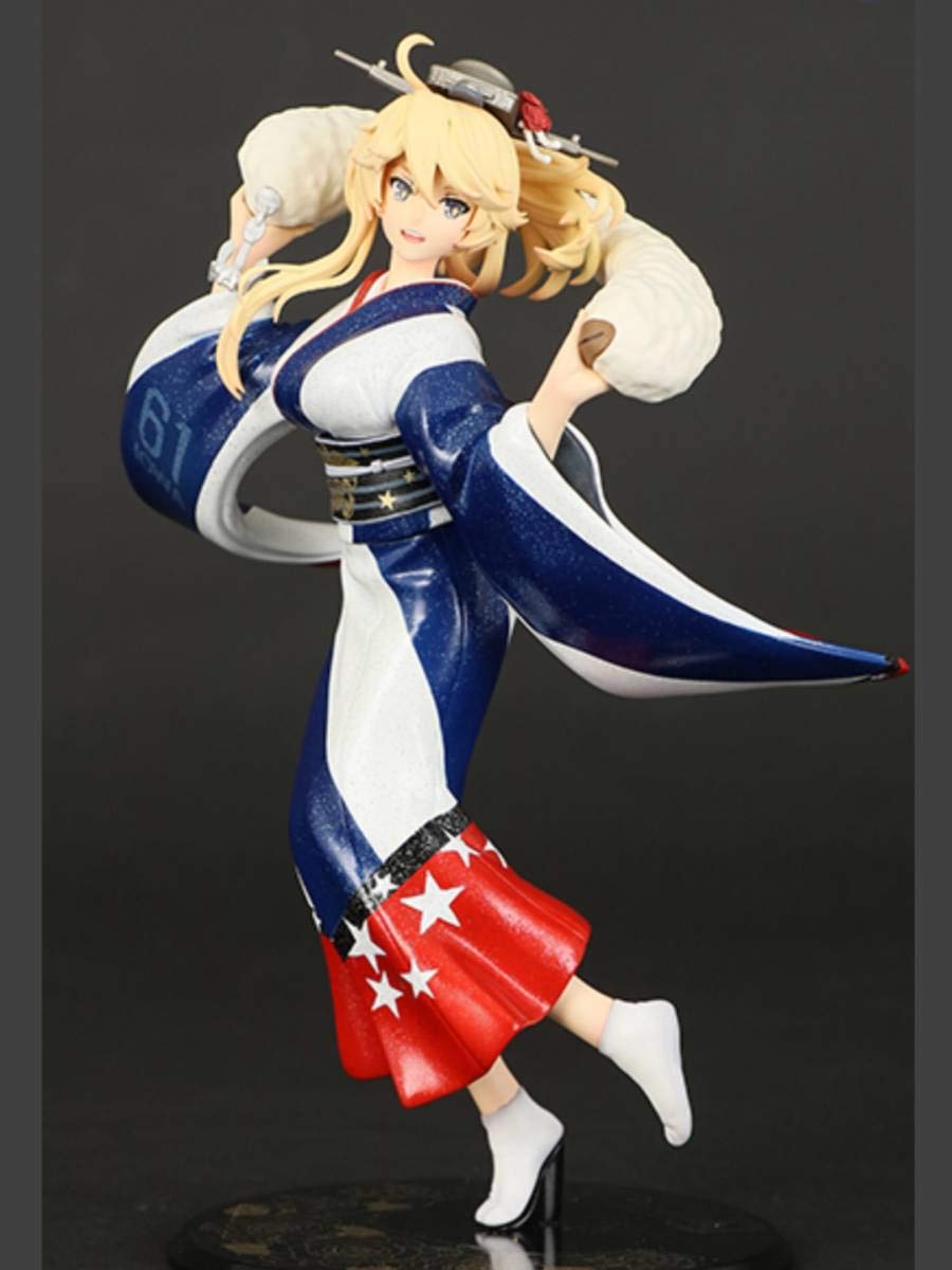 

AR Lottery Atals -Kantai Collection- Iowa Festive Mode Figure Dressed Up Shipgirl and Equipment Fairy