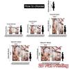 2pcs   2D FLAT PRINTING Curtains (Without Rod) BlossomFlight Print Modern Curtains Polyester Curtains Decorations Outdoor Perfect