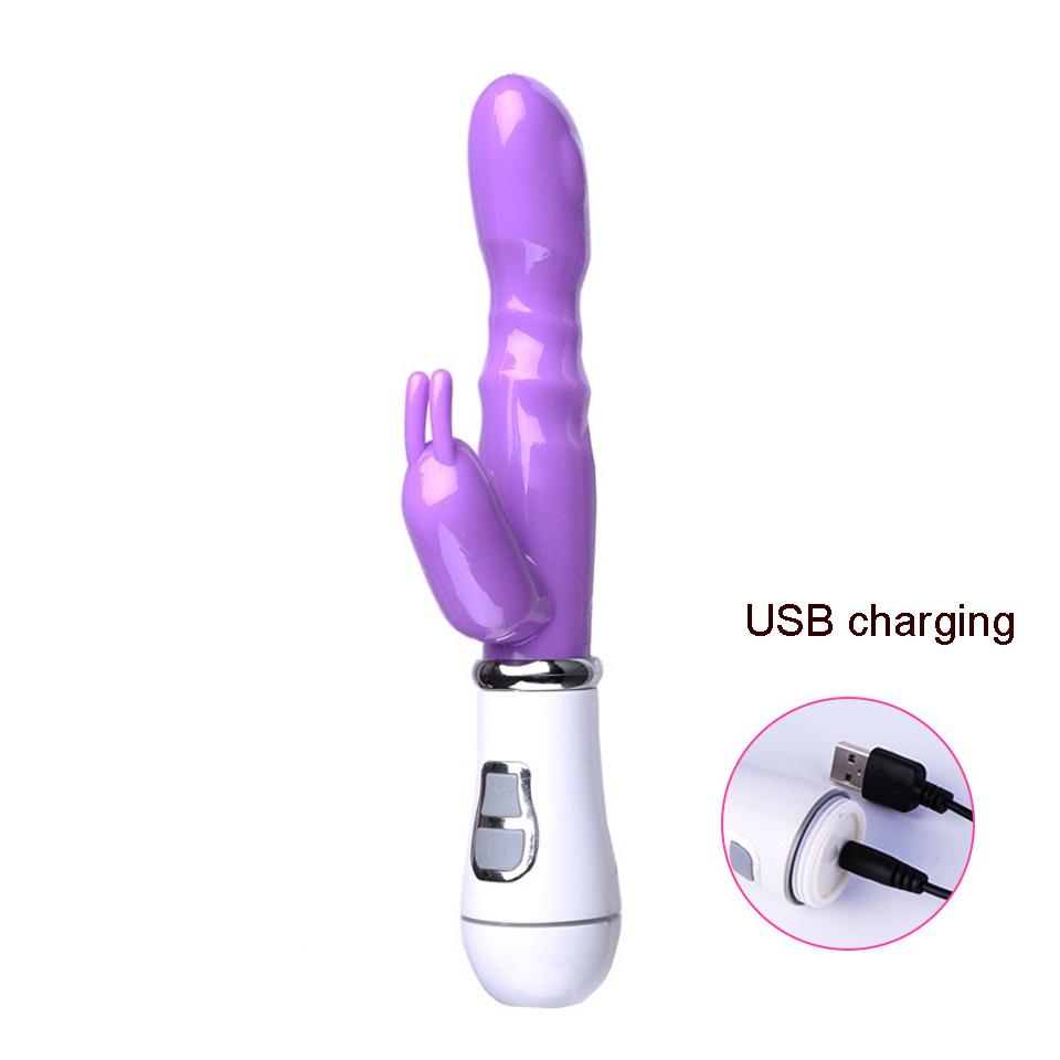 12 Speeds Strong Rabbit Vibrators For Women Vagina Clitoris Stimulator Dildo G Spot Massager Female Masturbators Adult Sex Toys