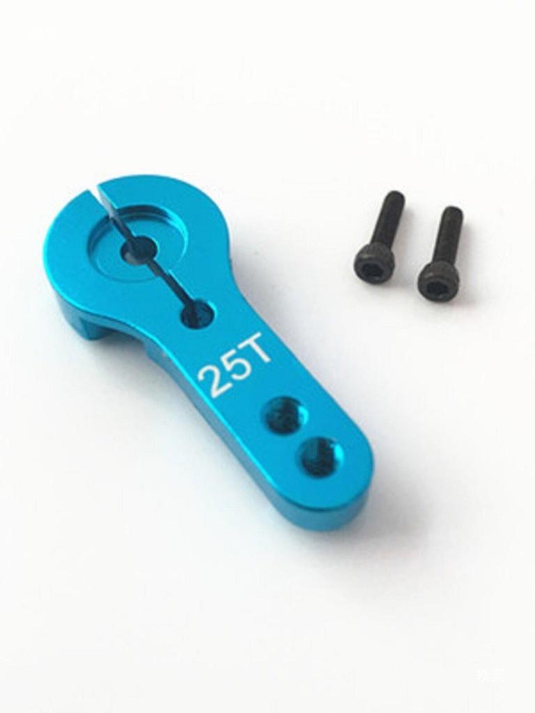 Single-Sided Metal Servo Horn Arm with Screws for 23T/24T/25T