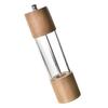 Manual Pepper Grinder Multifunctional Efficient Grinding Oak   Acrylic Pepper Mills Shakers