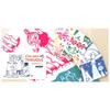 BACKYARD FAMILY Chusen Tenugui Hand Sunset (Dyed Towel)