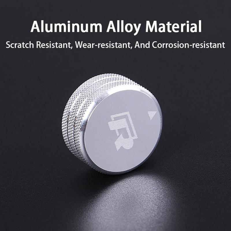 2026 Horké Pro VOLKSWAGEN VW 3D Hliníkové Ovládání Zrcátek Zadní Pohled R Logo Knoflík Kryt Samolepky Příslušenství Pro VW Volkswagen Magotan