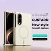 Original Liquid Silicone for Magsafe Case for Samsung Galaxy Z Fold 8 Ultra Fold8 Camera Protect Skin-friendly Soft Cover ZFold8