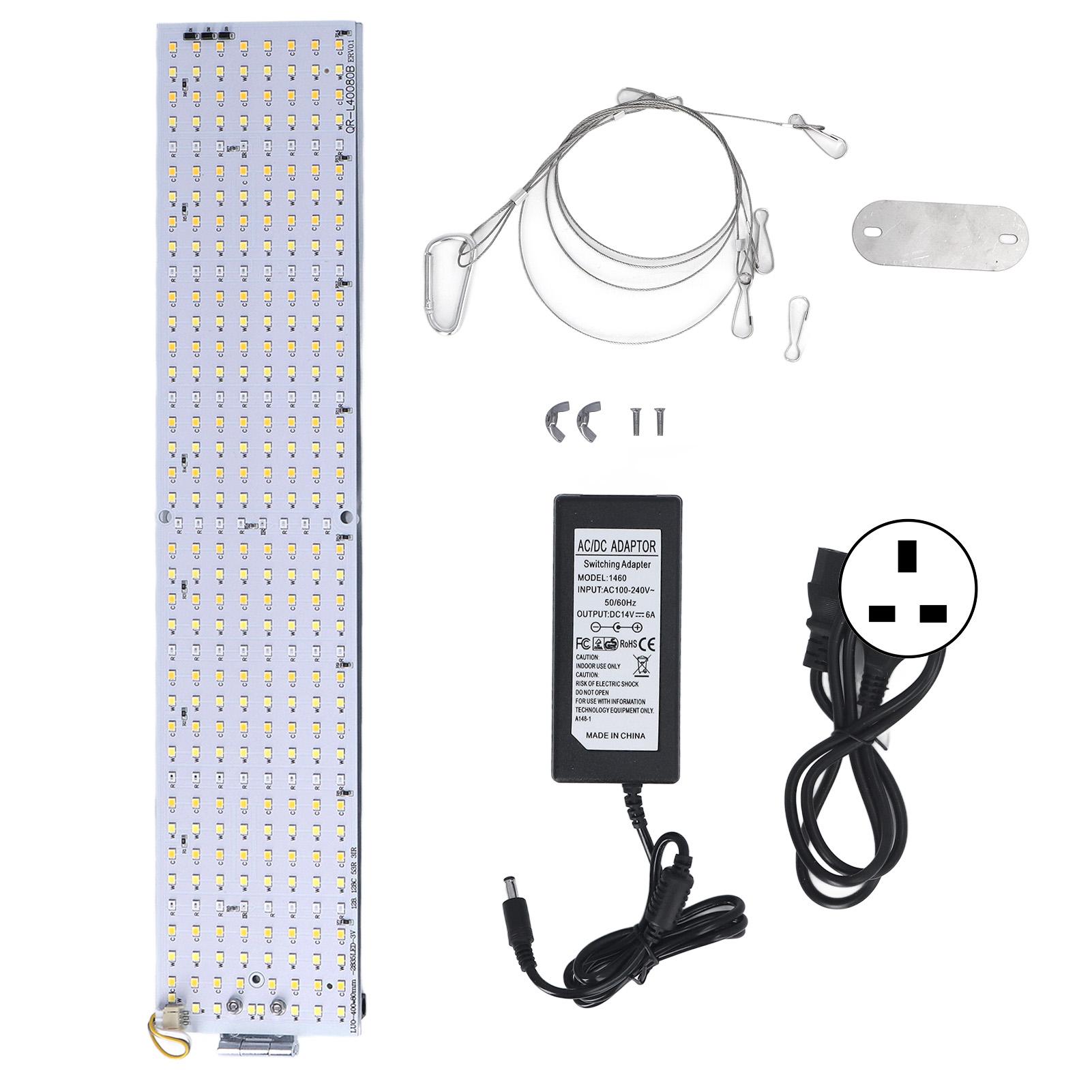 

Лампа для выращивания растений, складная, 180 градусов, полный спектр, 624 бусины, мощный тепличный свет, 100Вилка 240 В, США