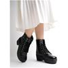 Shoetopia Girls Bt-Joy Black Ankle Boot - 5 Uk (Girls-Bt-Joy-Black)