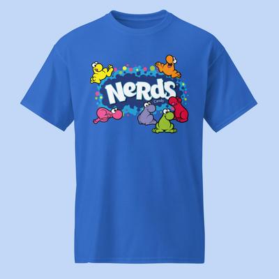Nerds Candy T-Shirt and Kids Tshirt: Moisture-Wicking Cotton-Poly Blend Tee
