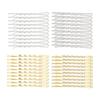 Hairpin Bangs Clip Hair Clip 40 Pieces Golden Silver Stylish Hair Arrangement