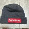 Used [Guaranteed Genuine Product] Supreme Box Logo Knit Hat