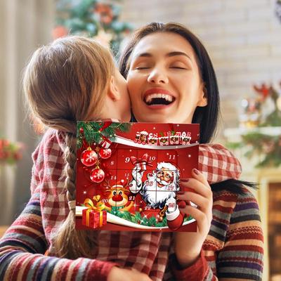 Christmas Advent Calendar Bracelets Jewelry Advent Calendar With Charm Bracelets Creative Jewelry Kit Present Advent Calendar