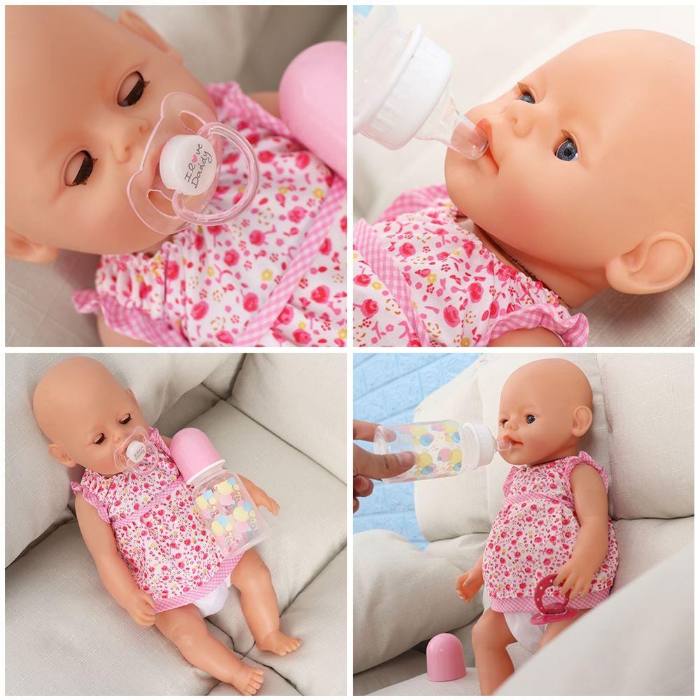 Süße Babypuppe Magnet Schnuller Simulationsflasche Schnuller Neue Reborn Baby Puppen Zubehör Schnuller für Puppen DIY Kinderspielzeug