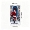 Santa Claus Christmas Hanging Cloth Background Decoration