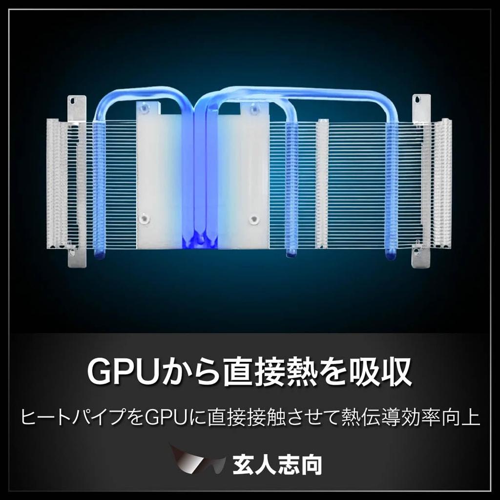 Kuroto Shikou Radeon RX7600 Graphics Card with 8GB GDDR6 RAM (RD-RX7600-E8GB/V2)