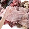 Malaysia Soft Ruffled Lurex Gauze Scarf - Breathable Spring/Summer Headscarf