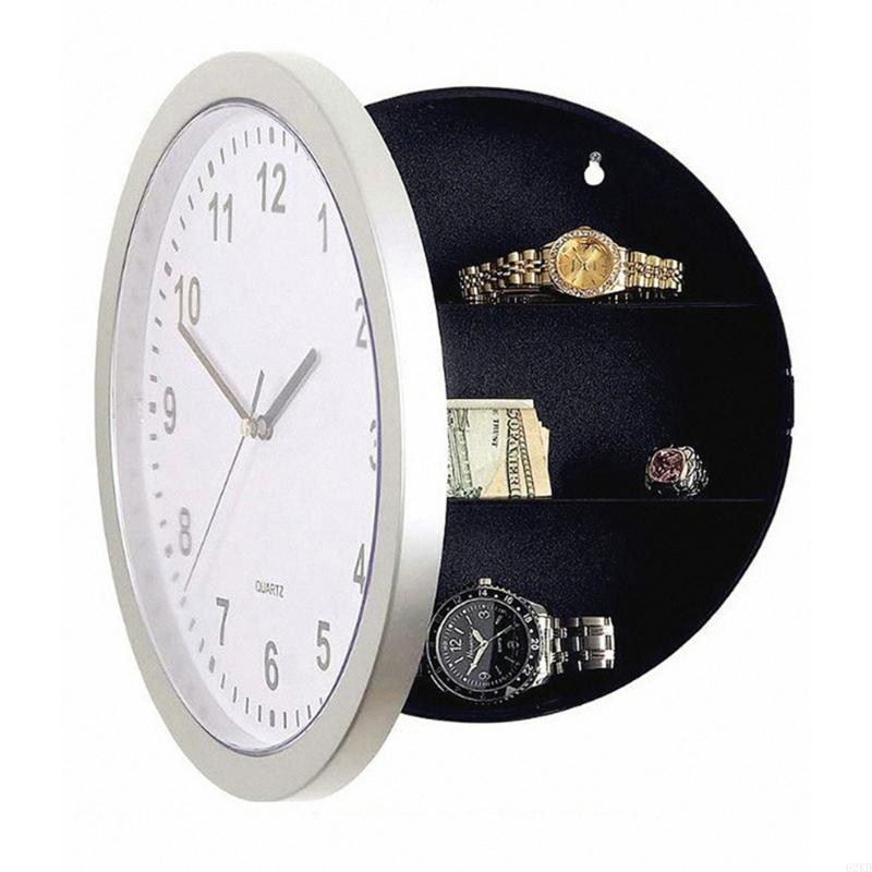 62KD 2025 Safety Clock Secret Secuirty Box Money Jewellery Stuff Storage Home Room
