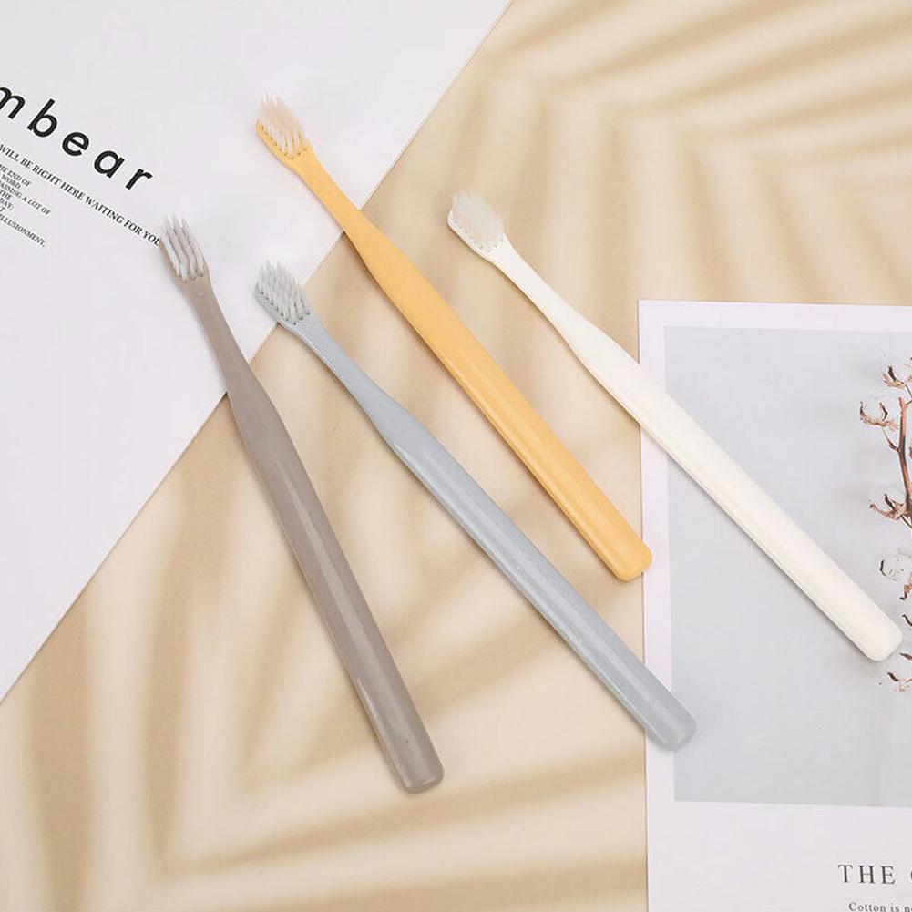 1SET Multi-Color Soft Bristle Toothbrush Portable Oral Cleaning Household Cleaning Toothbrush Multi-function