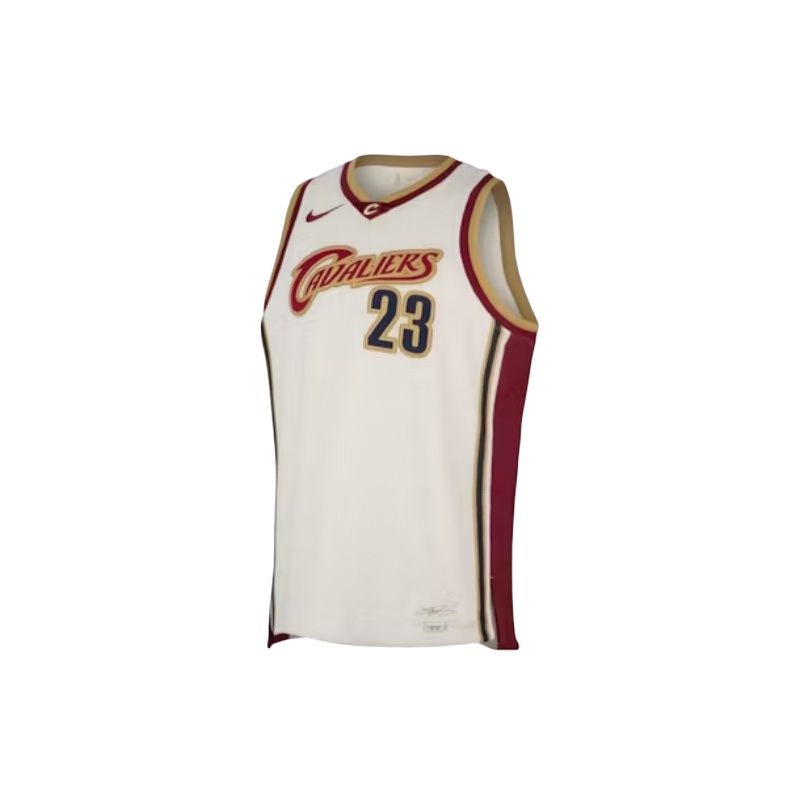 

Nike NBA LeBron Color Block V-Neck Sleeveless Basketball Jersey Men jersey IF0291-133 2XL