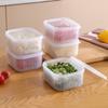 Raining Fruit Storage Containers for Fridge Keep Freshness Sealed Lid Clear Vegetable Fruit Fridge Organizer