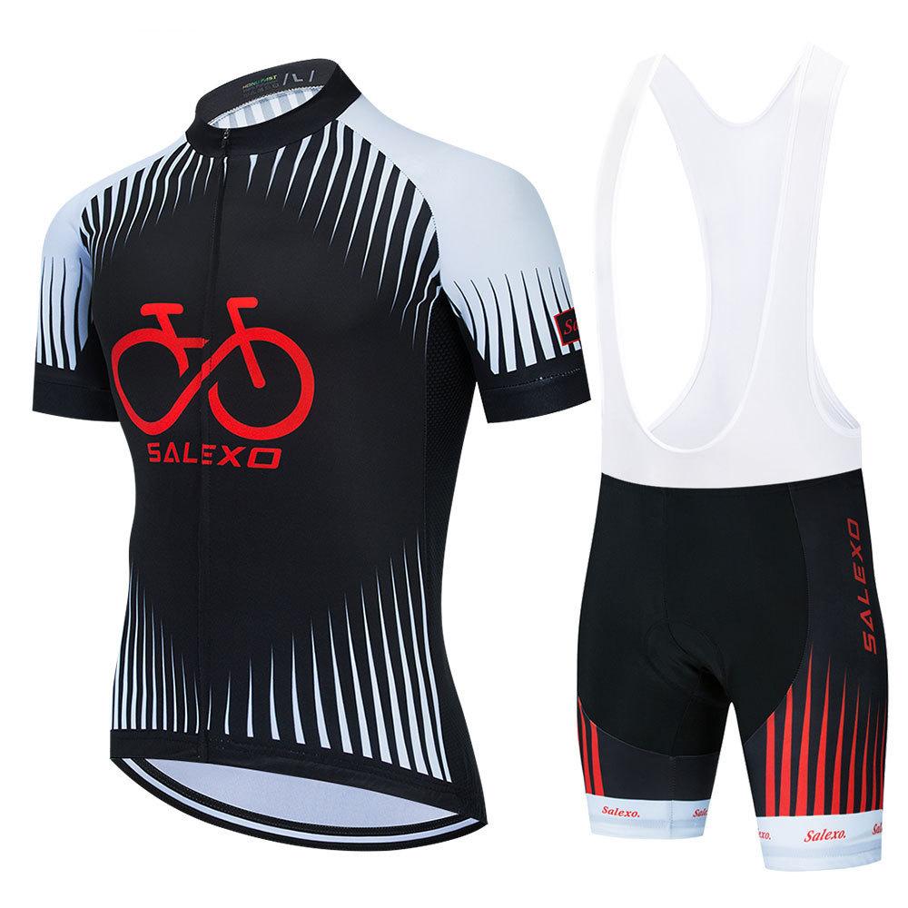 Short-sleeved Cycling Clothing Men's Suit Summer Road Cycling Clothing Quick-drying Breathable 2026 Summer Breathable Cycling Clothing Suit