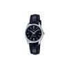STANDARD Series, Fashion, Business, Retro, Literary and Versatile, Classic Hands, Black Dial, Waterproof, Quartz Movement, LTP-V005L-1BUDF