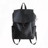 Trendy Women's Soft Leather Backpack: 2026 College and Travel, Korean & Japanese Style, 16-inch Laptop Capacity