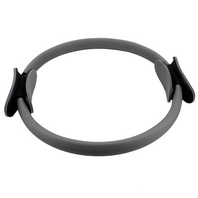 4 Färger Dubbelt Grepp Yoga Pilates Ring Motståndscirkel för Lår och Ben Fitness Svart