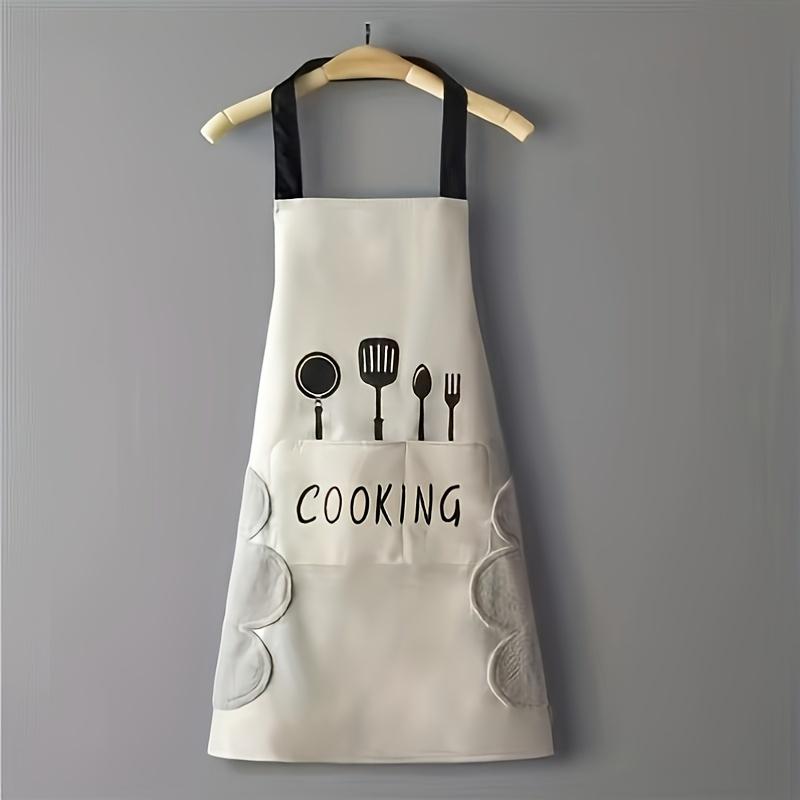 Holiday Apron  - Christmas Halloween Thanksgiving Easter Kitchen Apron with Pockets, Adjustable Baking BBQ Fun Gift for Cooks