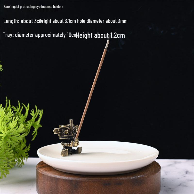 Metal Perforated Incense Burner for Sandalwood & Agarwood - Cultural & Creative Gift Accessory