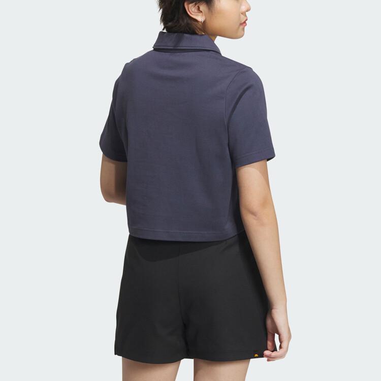 Adidas Originals Polo Shirt Women's Dark Navy Blue IN1035