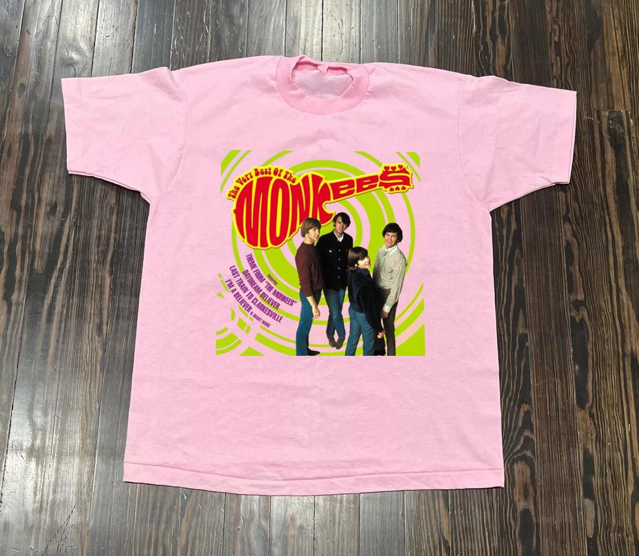 The Monkees The Best Of The Monkees T Shirt Full Size S-5XL S разноцветный