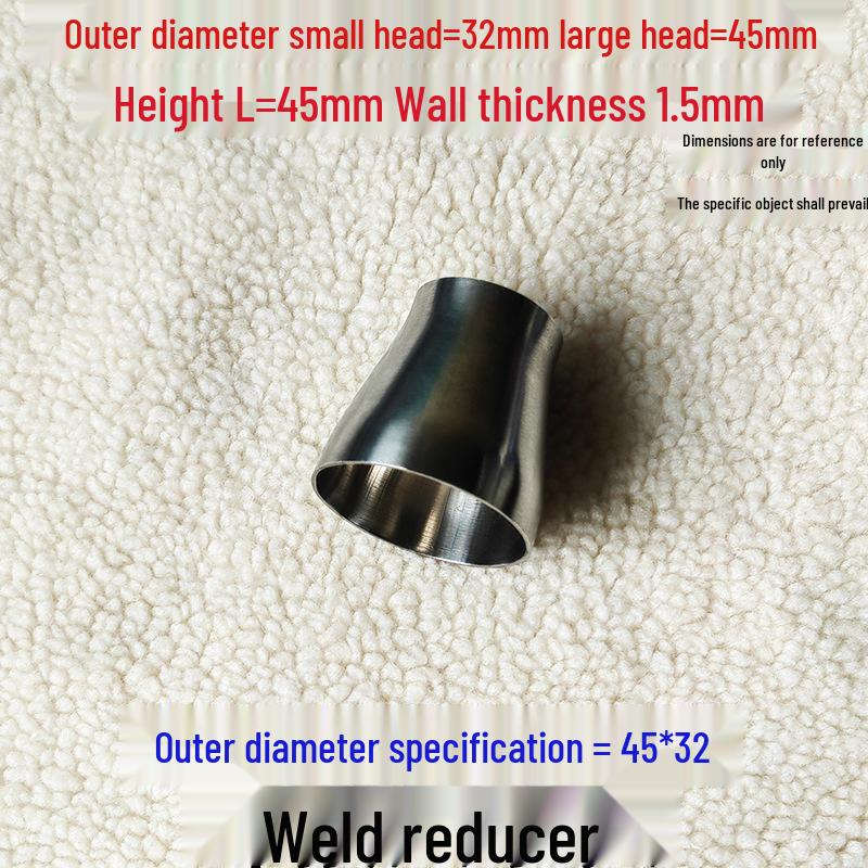 Hongshun 304 Stainless Steel Polished Concentric/Eccentric Reducer Pipe