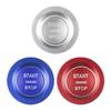 2Pcs Blue/Silver Start Push Button Cover&Ring,For Land Rover Discovery Sport LR5 Range Rover Sport Vogue Evoque,Car Accessories